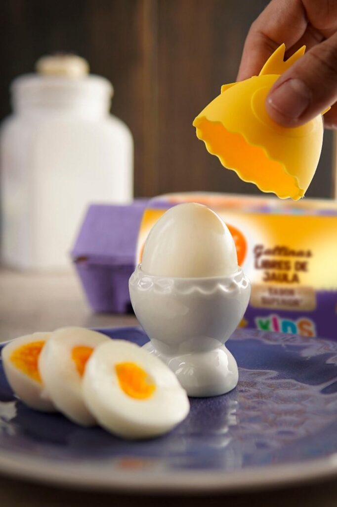Huevo cocido Huevos Oro como fuente de proteína para comidas equilibradas