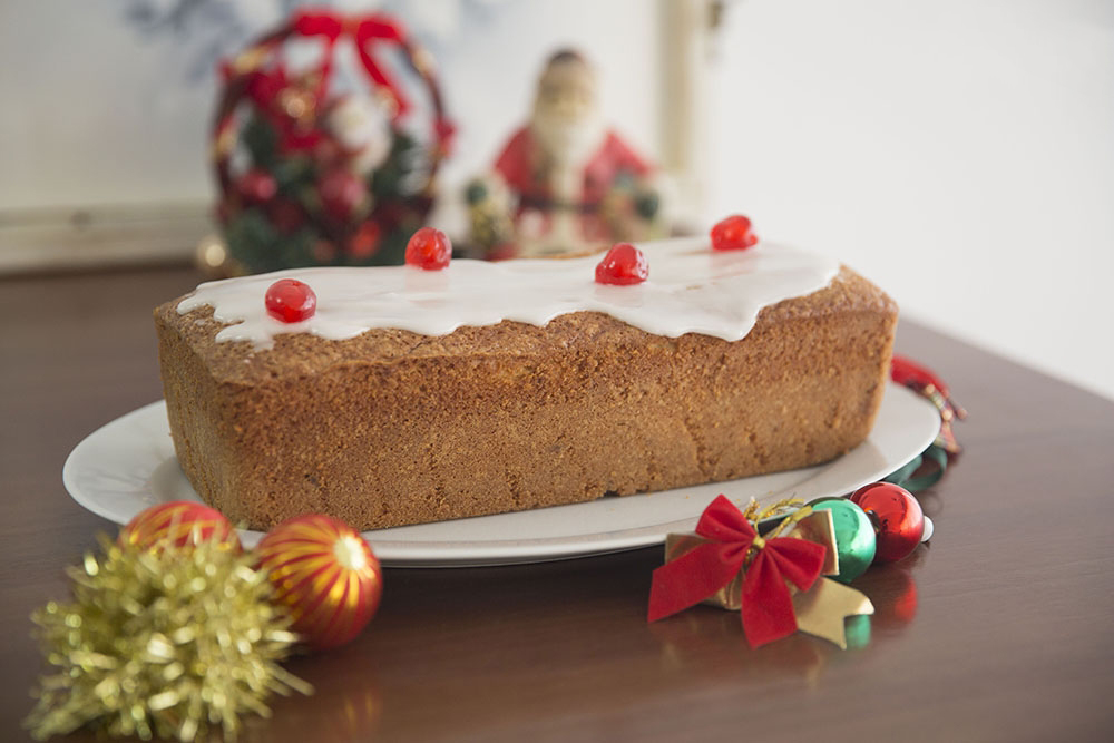 budin navideño para compartir