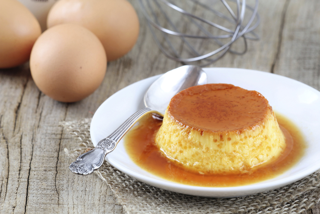 Flan casero postre para esta navidad